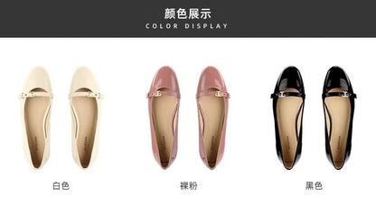 Almond Toe Mary Jane Shoes