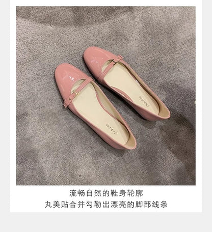 Almond Toe Mary Jane Shoes