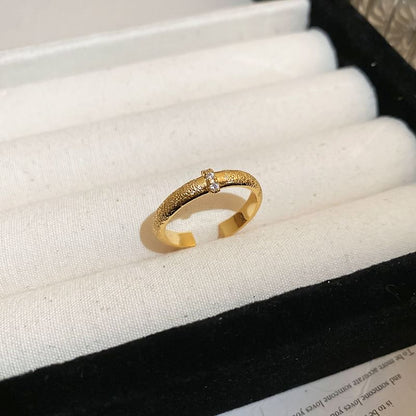 Rhinestone Alloy Open Ring / Layered Open Ring (Various Designs)