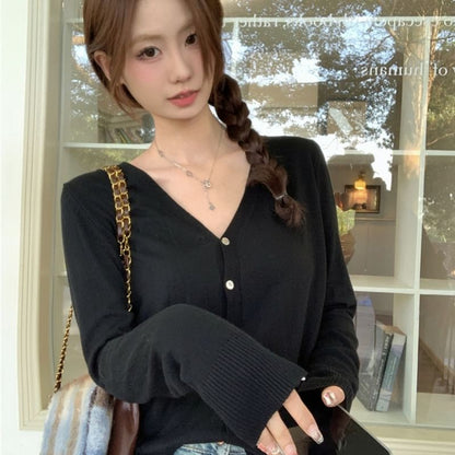 V-Neck Cardigan