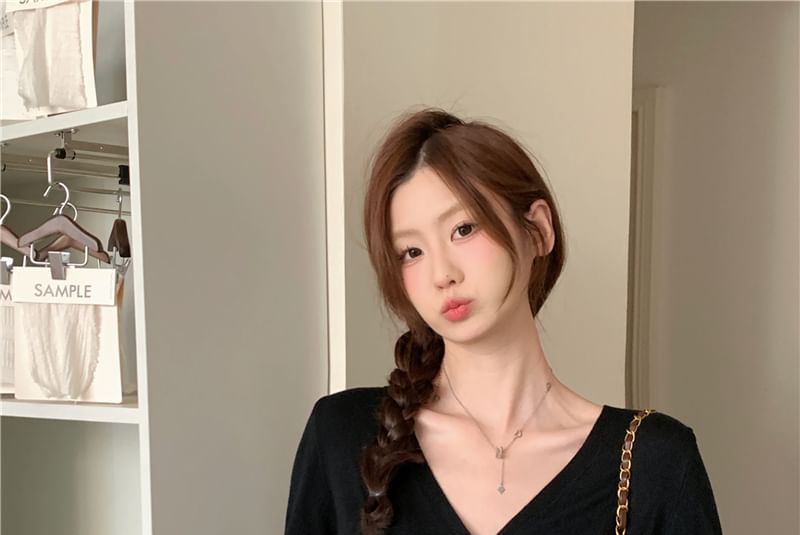 V-Neck Cardigan