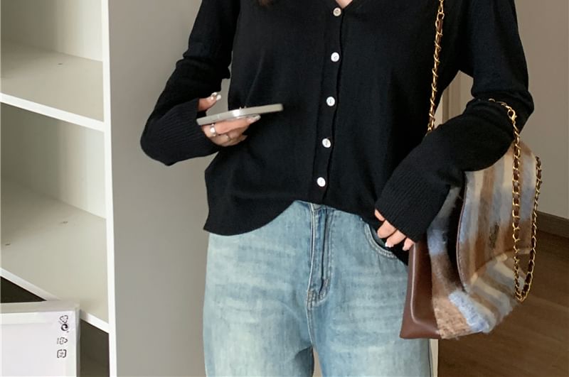 V-Neck Cardigan