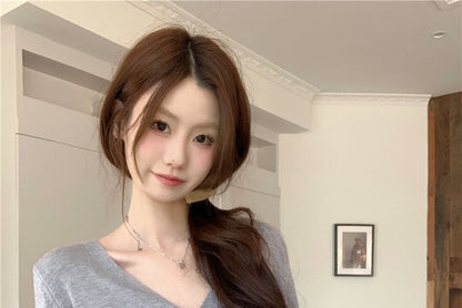 V-Neck Cardigan