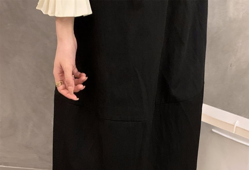 Square Toe Bow Block Heel Mary Jane Pumps