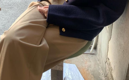 Lapel Collar Cardigan
