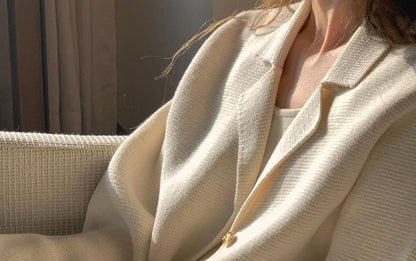 Lapel Collar Cardigan