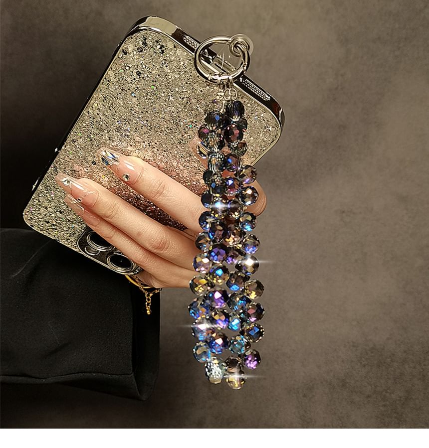 Crystal Phone Faux Strap