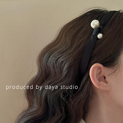 Faux Pearl Headband