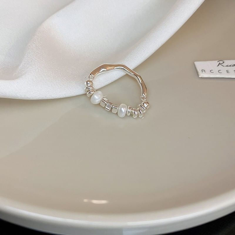 Freshwater Pearl Open Ring