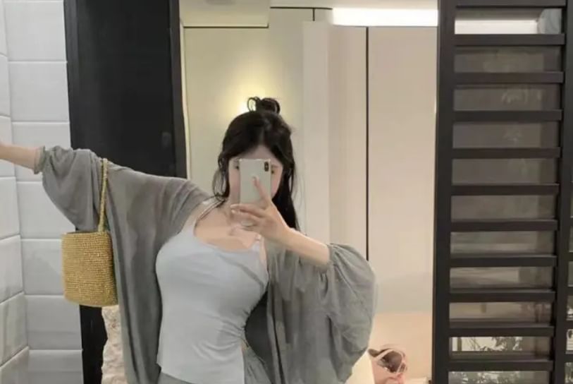 Open Front Knit Cardigan
