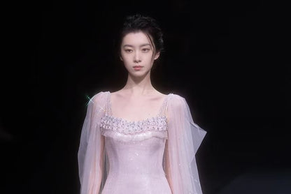 Strap Gown Sheath Evening Lace Plain Spaghetti Trim