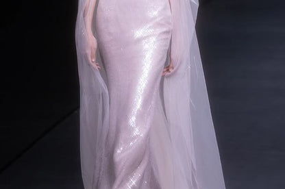 Strap Gown Sheath Evening Lace Plain Spaghetti Trim