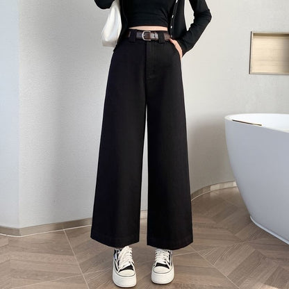High Rise Wide Leg Jeans