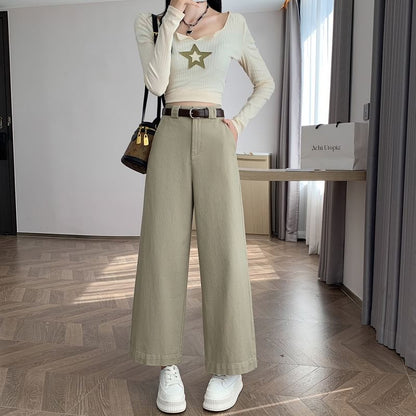 High Rise Wide Leg Jeans