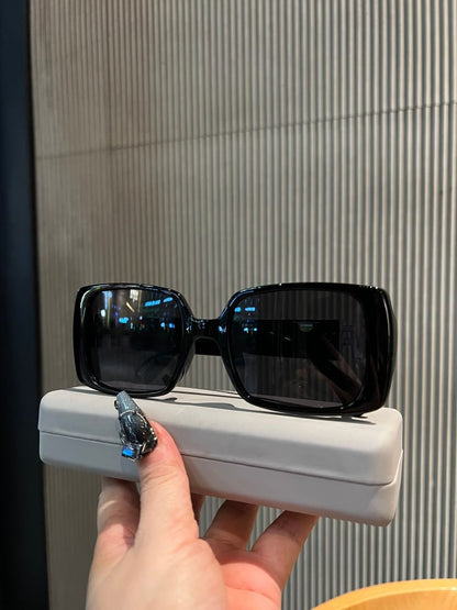 Square Polished Sunglasses