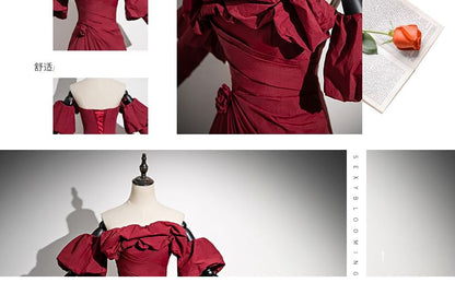 Strapless Evening A-Line Gown Plain