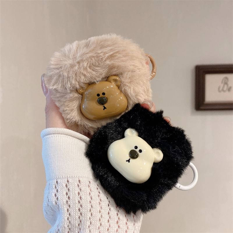 Bear Chenille AirPods / Pro Earphone Case Skin