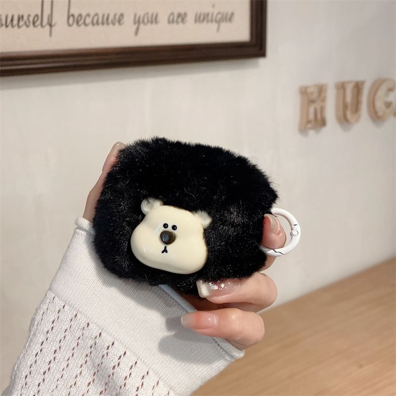 Bear Chenille AirPods / Pro Earphone Case Skin