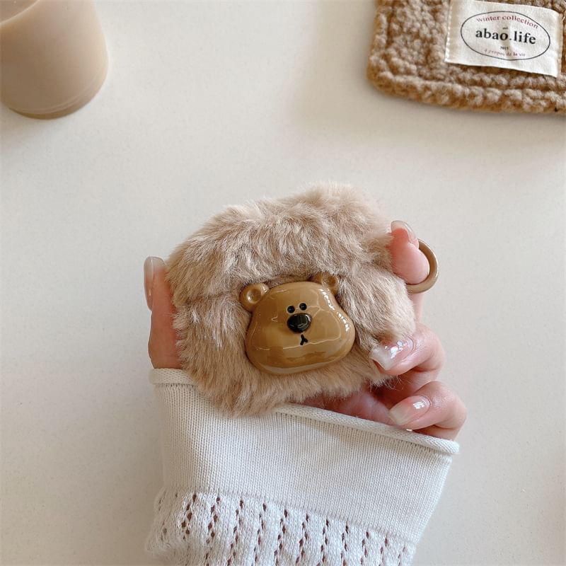 Bear Chenille AirPods / Pro Earphone Case Skin