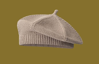 Plain Knit Beret