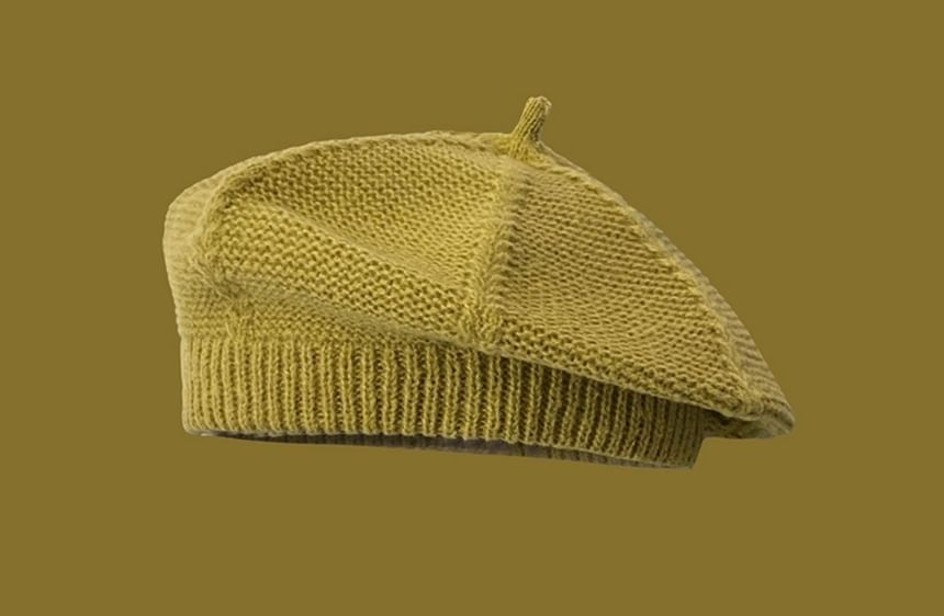 Plain Knit Beret