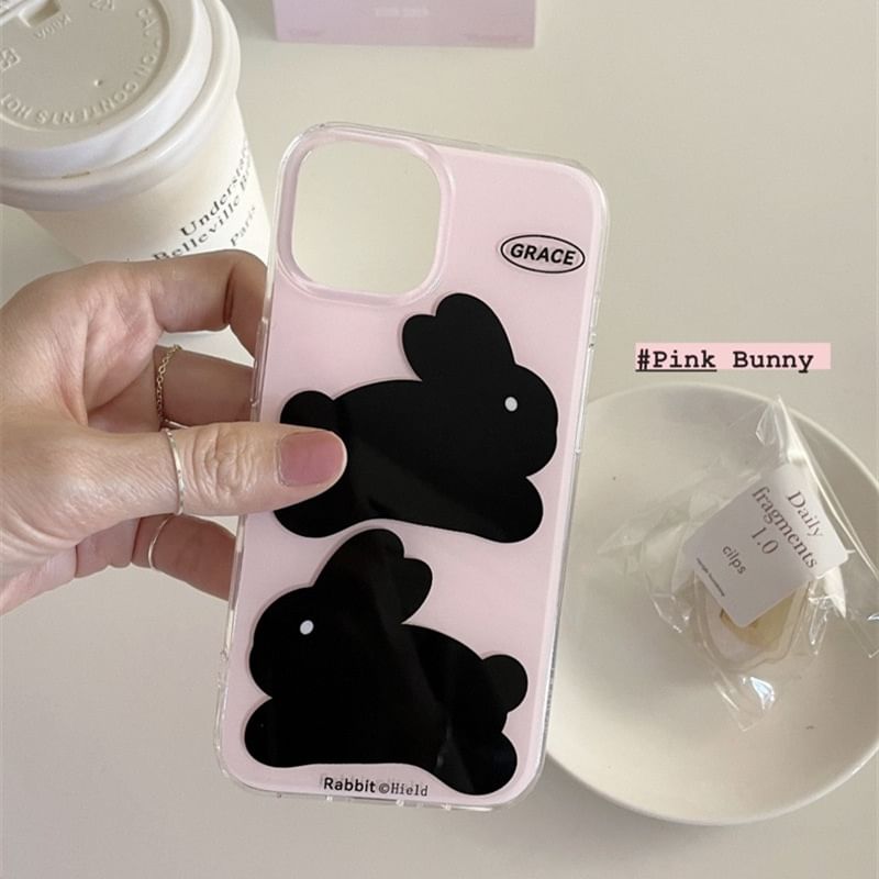Rabbit Ribbon Phone Case