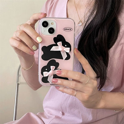 Rabbit Ribbon Phone Case