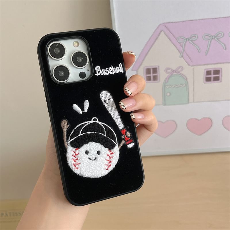 Sports Cartoon Phone Case - iPhone 16 Pro Max / 16 Pro / 16 Plus / 16 / 15 Pro Max / 15 Pro / 15 Plus / 15 / 14 Pro Max / 14 Pro / 14 Plus / 14 / 13 Pro Max / 13 Pro / 13 / 13 Mini