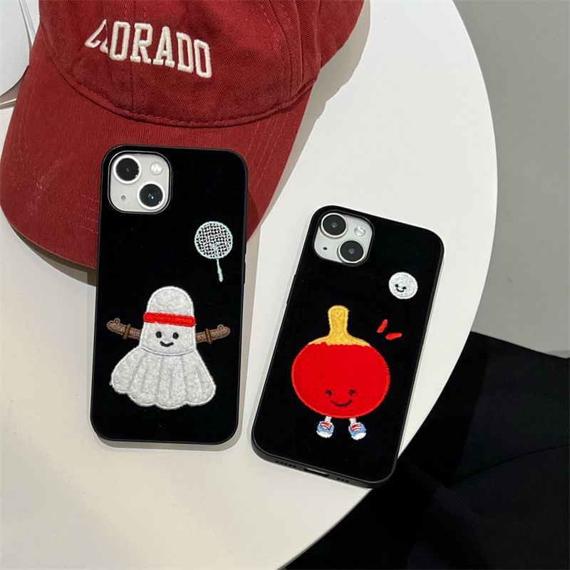 Sports Cartoon Phone Case - iPhone 16 Pro Max / 16 Pro / 16 Plus / 16 / 15 Pro Max / 15 Pro / 15 Plus / 15 / 14 Pro Max / 14 Pro / 14 Plus / 14 / 13 Pro Max / 13 Pro / 13 / 13 Mini