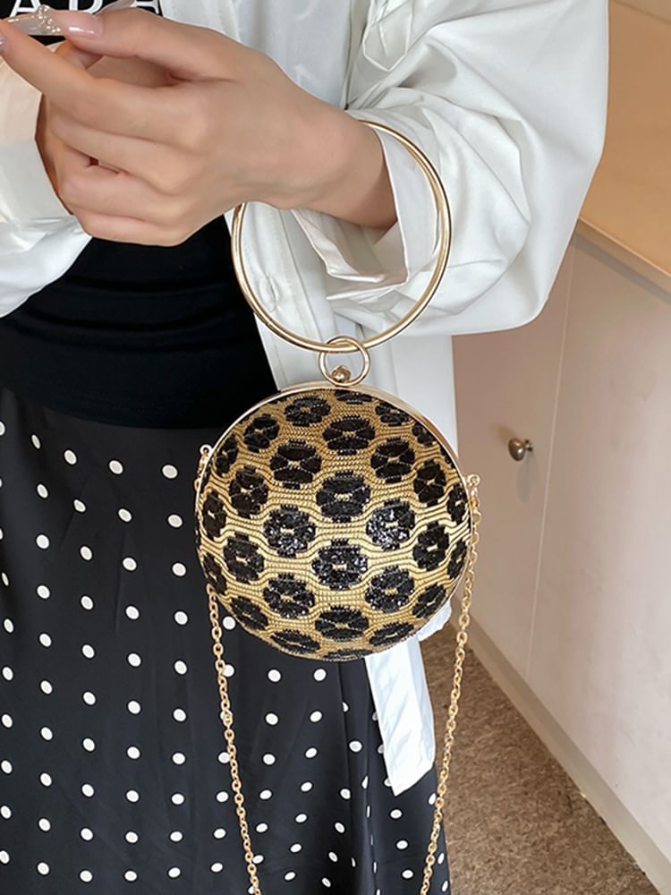 Evening Sequin Bag Sphere