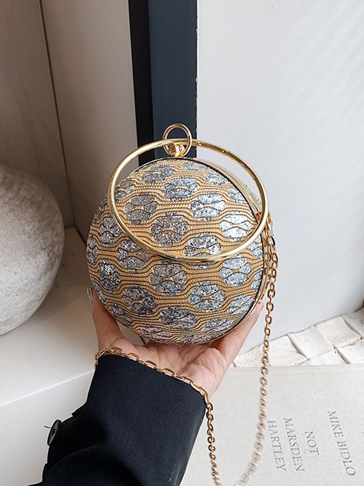 Evening Sequin Bag Sphere