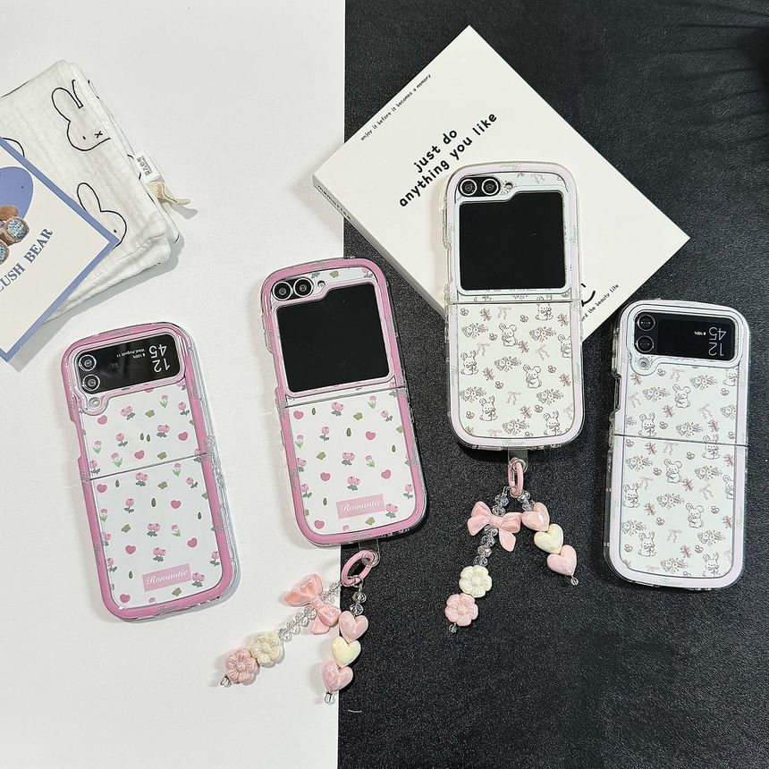 Floral Phone Case / Charm / Set