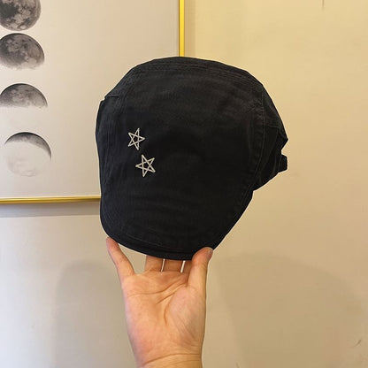 Star Studded Flat Cap