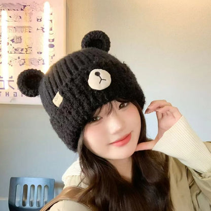 Bear Ear Knit Beanie