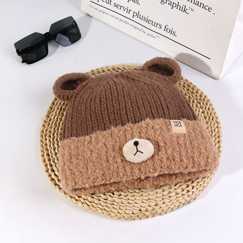 Bear Ear Knit Beanie