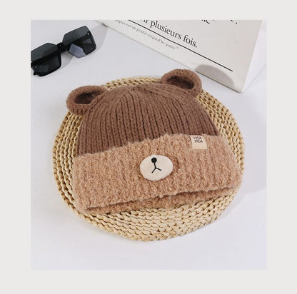 Bear Ear Knit Beanie