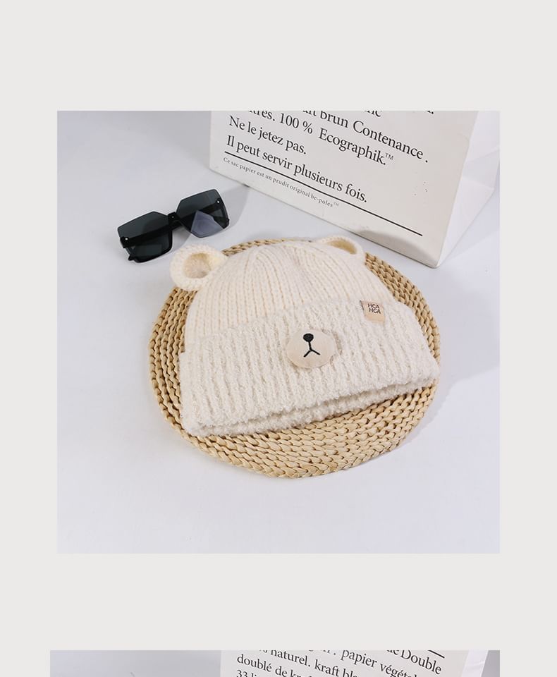 Bear Ear Knit Beanie