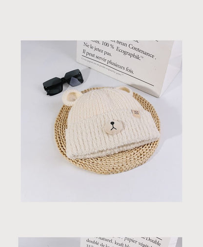 Bear Ear Knit Beanie