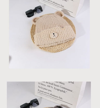 Bear Ear Knit Beanie