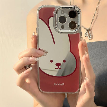 Rabbit Mirrored Phone Case