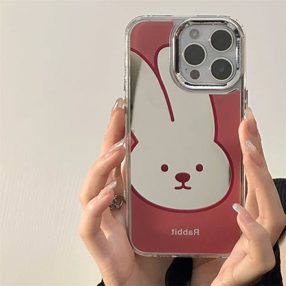 Rabbit Mirrored Phone Case