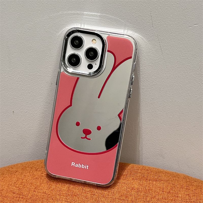 Rabbit Mirrored Phone Case