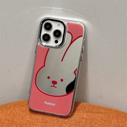 Rabbit Mirrored Phone Case