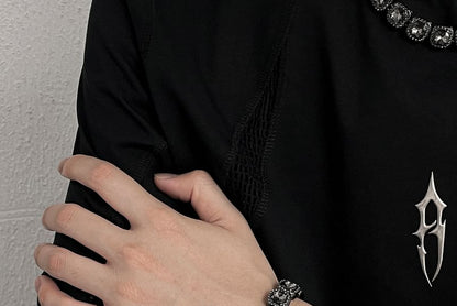 Rhinestone Stainless Steel Bracelet