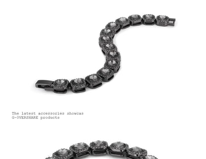 Rhinestone Stainless Steel Bracelet