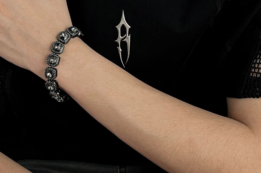 Rhinestone Stainless Steel Choker