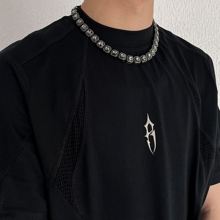 Rhinestone Stainless Steel Choker
