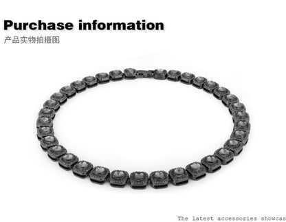 Rhinestone Stainless Steel Choker