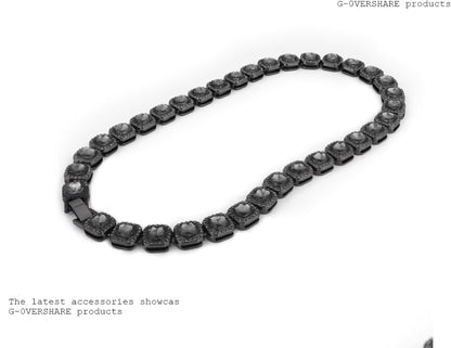 Rhinestone Stainless Steel Choker
