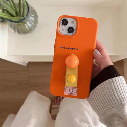 Strap Case Beaded Phone Finger